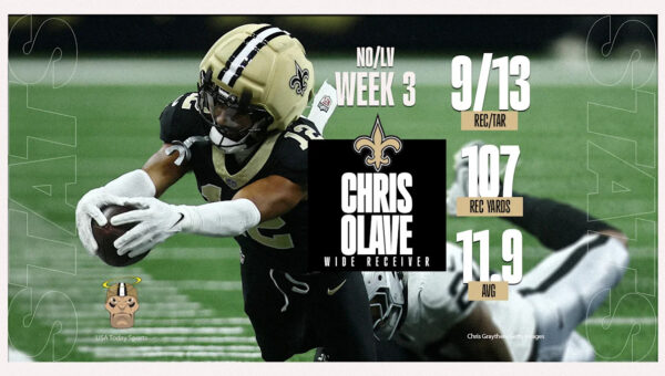 There's just one deserving game ball from Saints' home loss to Raiders