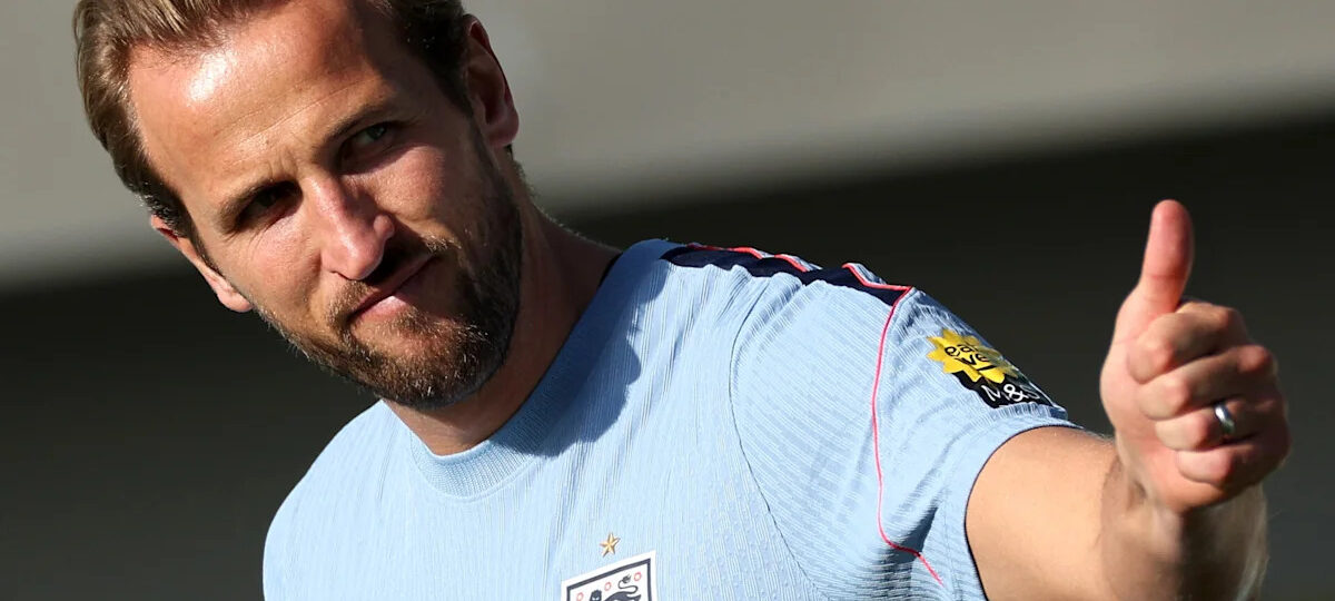 English soccer star Harry Kane says he still hopes to kick in the NFL some day