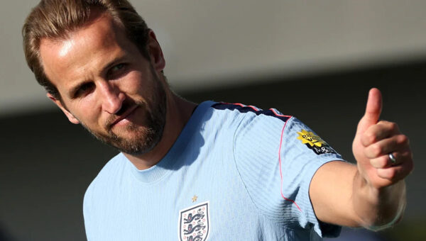 English soccer star Harry Kane says he still hopes to kick in the NFL some day