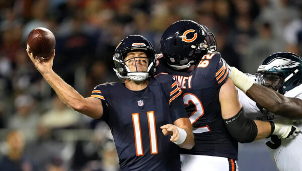 Case Keenum’s second TD pass has Bears holding 20-7 lead