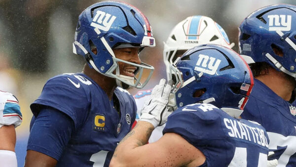 Jameis Winston made a tiresome Jaxson Dart joke after leading Giants to just 12 points
