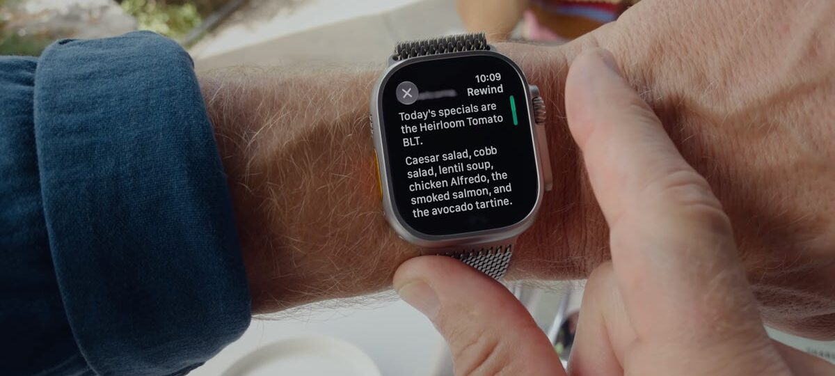 The new Apple Watch can listen in on your conversations and take notes. That makes me feel weird.