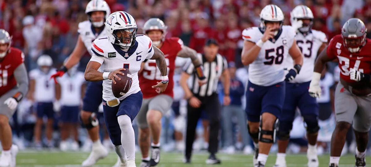Arizona football digs out of early hole to win at Washington State