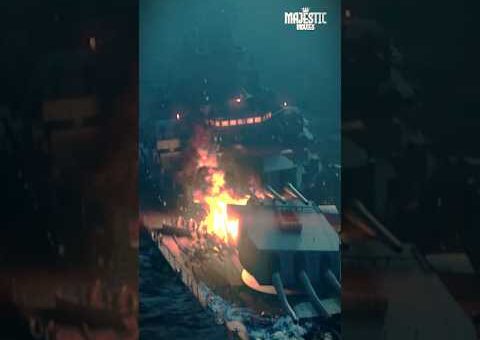 🔥The Entire Ship EXPLODED 💥🚢 #WarshipCaptain #EnglishMovie #shorts #actionmovie #hollywoodmovie