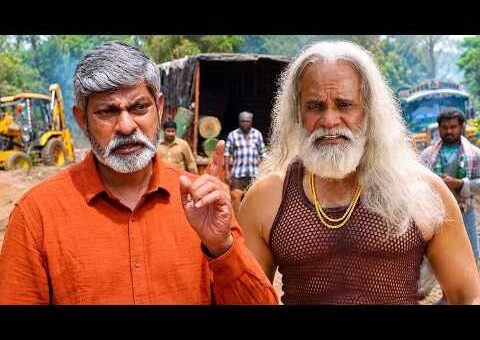 पेड़ों को काटने वालों को मै मार देता हूँ : Jagpati Babu | Hindi Dubbed Scene | Simbaa | Gautami
