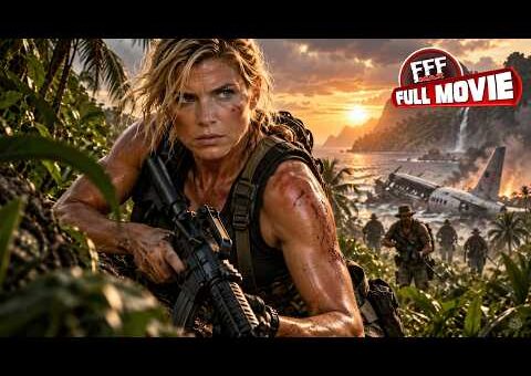IN HER LINE OF FIRE | Lesbian Rambo Jungle Action | Full Movie HD