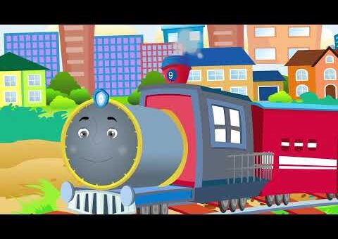 🚂 Choo Choo! The Train Is Coming | Kids Cartoon Adventure