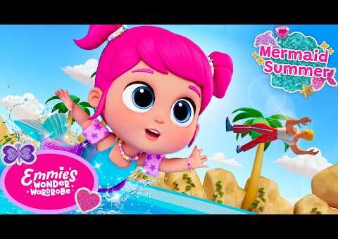 Emmie Turns Into a Mermaid! | Mermaid Summer! 🧜‍♀️☀️ | Emmie’s Wonder Wardrobe by Little Angel