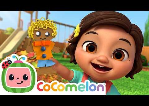 Nina Builds a New Best Friend! 🎨 Pin Pon Paper Doll Song | CoComelon Nursery Rhymes & Kids Songs