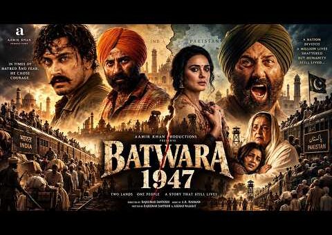 Batwara 1947 Full Movie | Sunny Deol | Shabana Azmi | Aamir Khan Productions | 2026