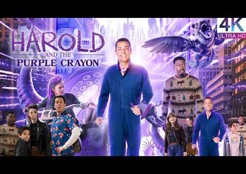 Harold and the Purple Crayon (2024) Movie || Zachary Levi, Lil Rel Howery || Action Review And Facts