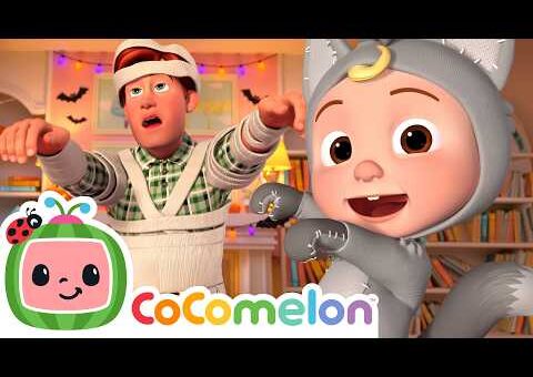 Finger Family + Emmy’s Haunted House | CoComelon Halloween Mix | Nursery Rhymes & Kids Songs
