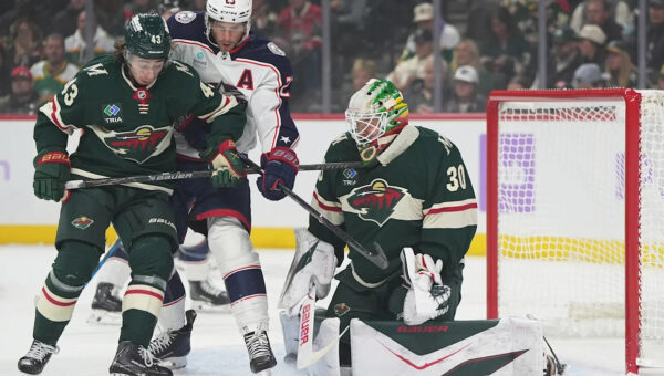 Kaprizov, Wallstedt carry the Wild past the Blue Jackets, 2-1