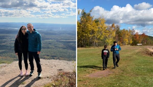 I make my kids skip school for a long weekend. I wish they had personal days so they didn't stress over it.