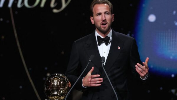 Ballon d’Or win ‘feels like a dream’, says Kane as tributes pour in