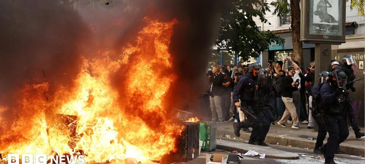 France halts use of stun grenades after boy's hand blown off in student protests