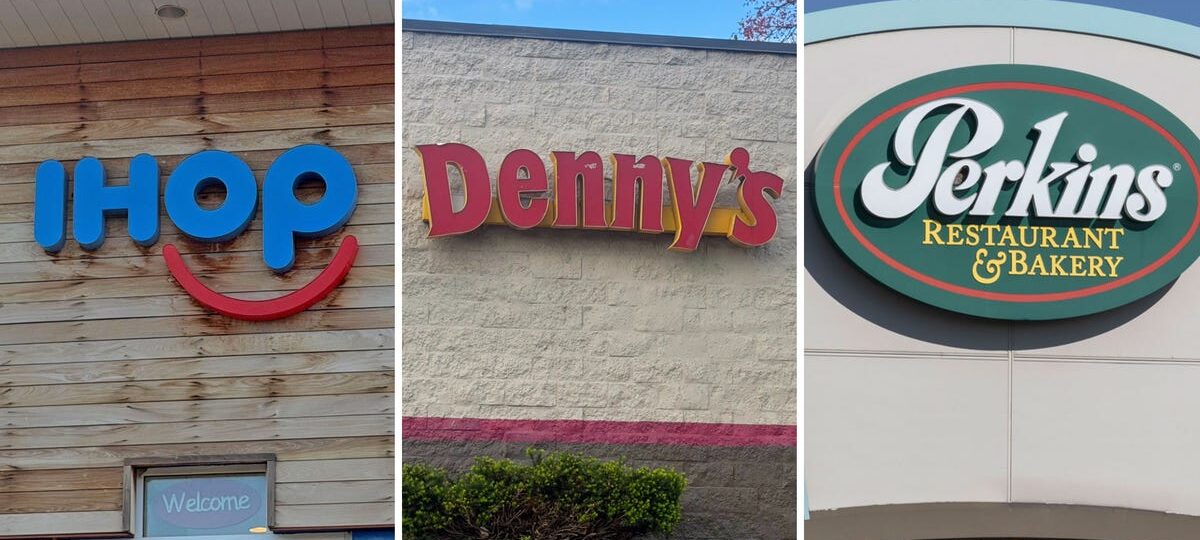 I spent $20 at IHOP, Denny’s, and Perkins. One meal blew me away in terms of taste and value.
