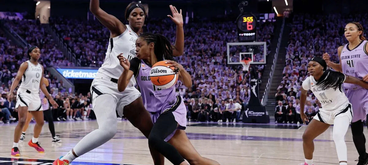 Tiffany Hayes took a leap of faith for Valkyries. Now she has them one win from the Finals
