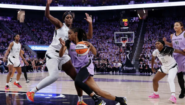 Tiffany Hayes took a leap of faith for Valkyries. Now she has them one win from the Finals