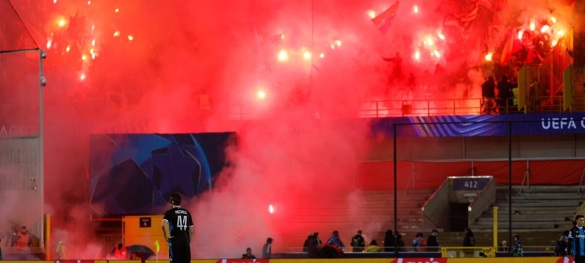 Lens fans banned from Anfield for Champions League clash with Liverpool after flares chaos