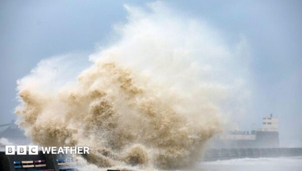Amber warning issued as Storm Austen threatens UK with strong winds and heavy rain