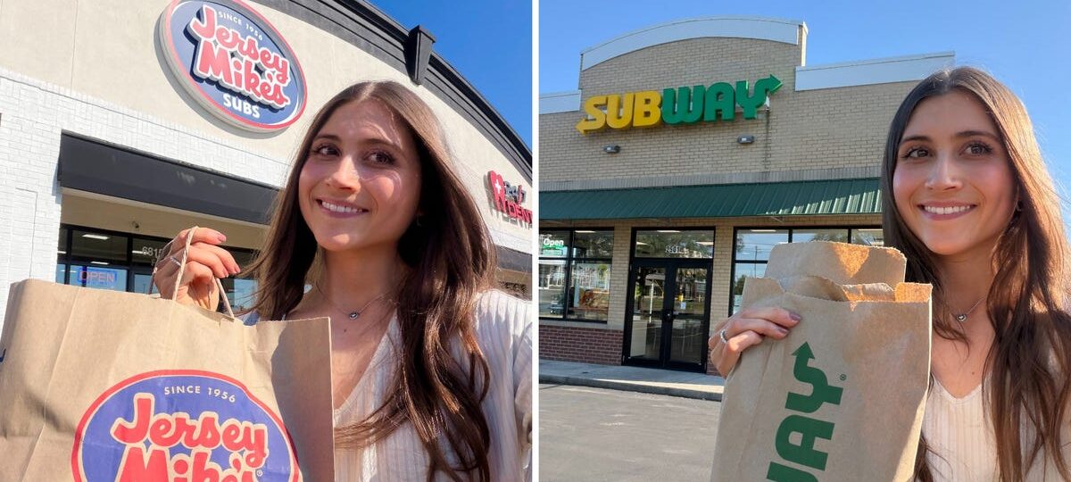 I ordered the same 3 items at Jersey Mike's and Subway. Neither sandwich chain was perfect, but one stood out.
