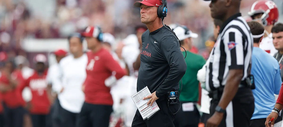 'We preach emotional maturity:' Kalen DeBoer says he 'would have never expected' Dijon Lee's late personal foul in loss to Georgia