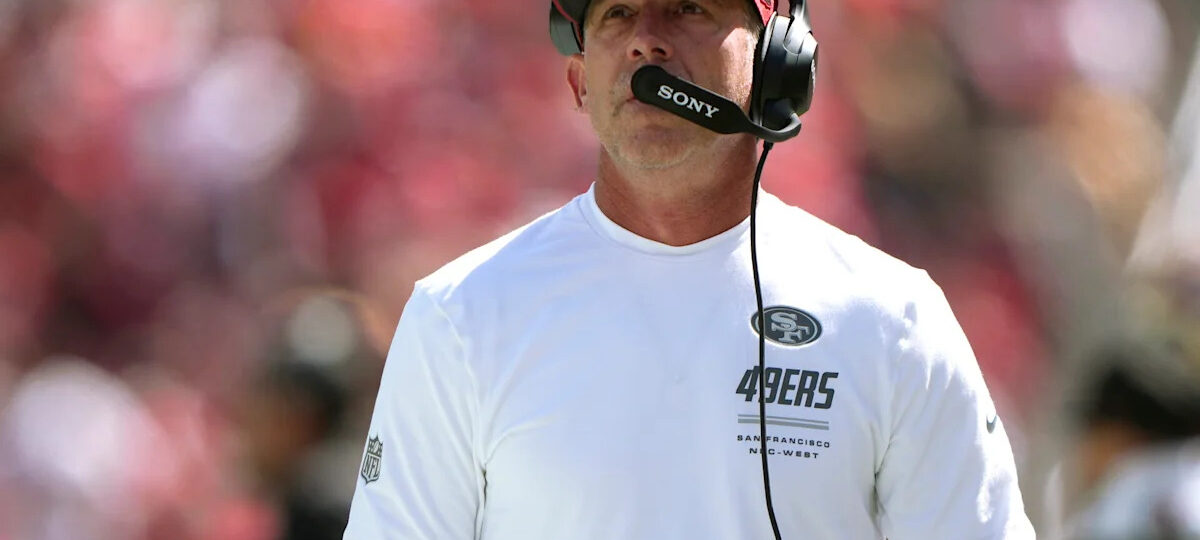 Kyle Shanahan passes Bill Walsh today for most games as 49ers coach