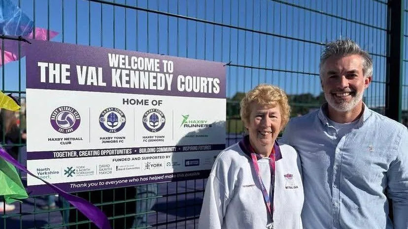 New sports courts honour local netball legend