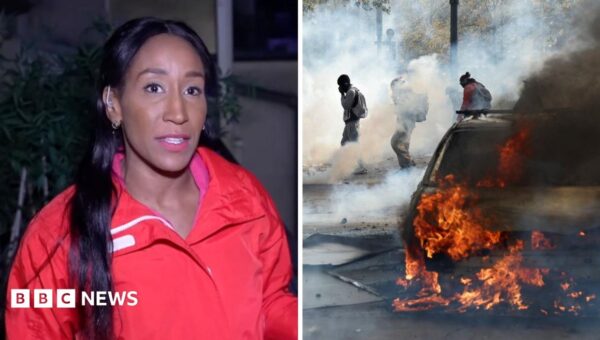 How day of protests unfolded as disorder breaks out across France