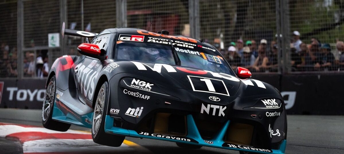 Supercars Gold Coast: Chaz Mostert dominates wet race for Walkinshaw Toyota
