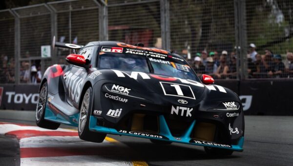 Supercars Gold Coast: Chaz Mostert dominates wet race for Walkinshaw Toyota