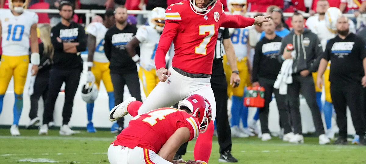 Will Chiefs cut Harrison Butker after Justin Tucker signing?