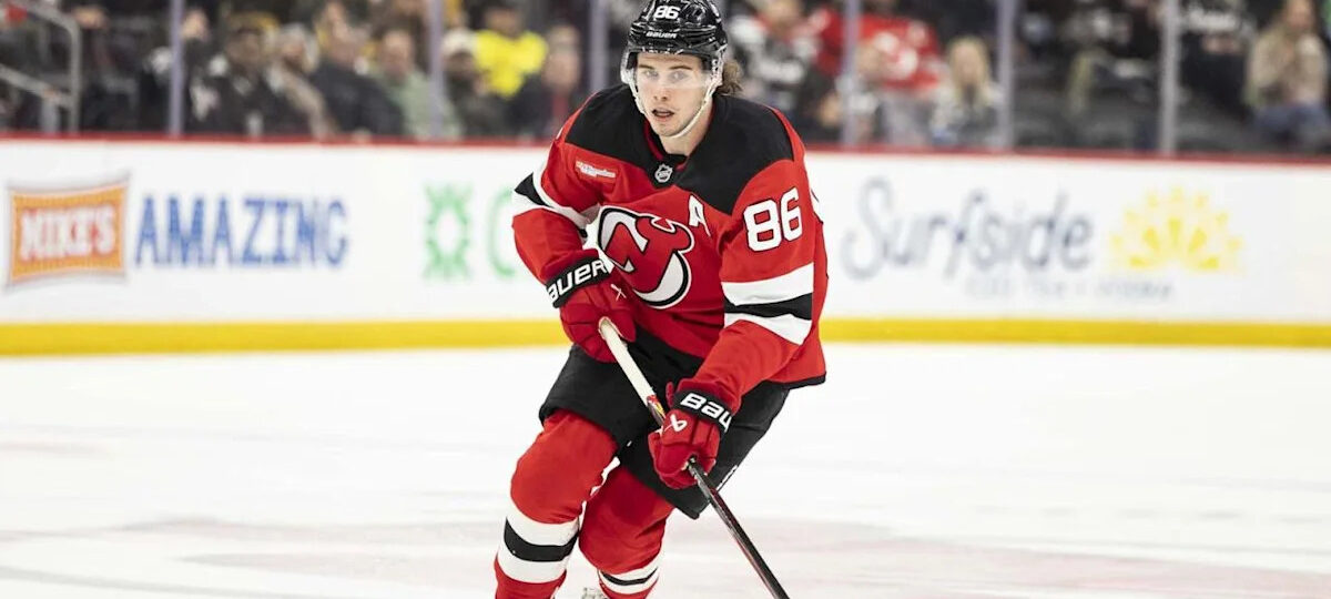 Devils’ Jack Hughes stuns Red Wings with incredible breakaway OT goal