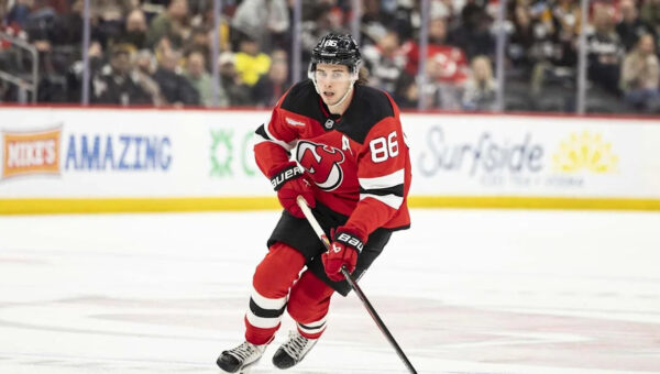 Devils’ Jack Hughes stuns Red Wings with incredible breakaway OT goal