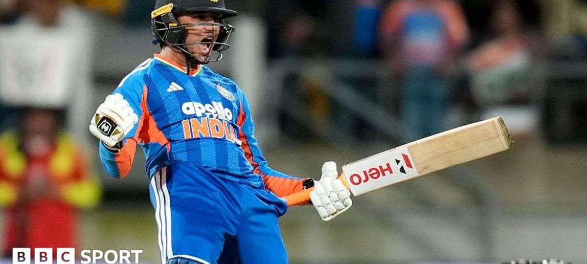 Abhishek hits 35-ball ton as India hammer New Zealand