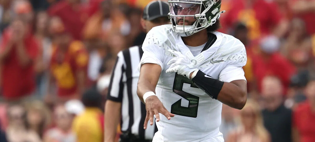 Dante Moore injury update: Oregon QB ruled out with concussion vs Nebraska