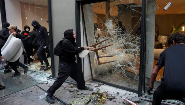 Resale website including Vinted are flooded with 'stolen' goods in the wake of French looting