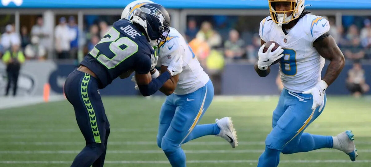 Chargers still believes in Omarion Hampton despite recent lack of snaps