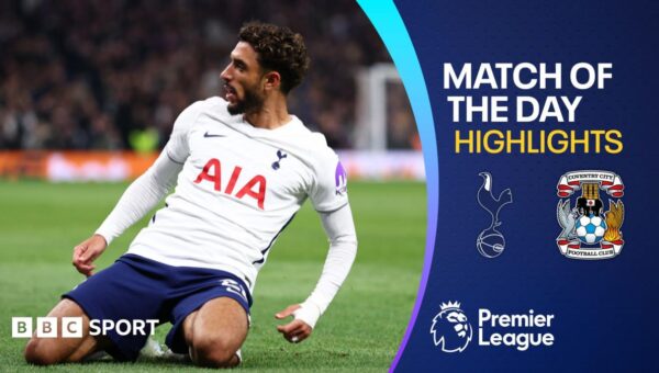 Spurs beat Coventry to earn first league win of the season
