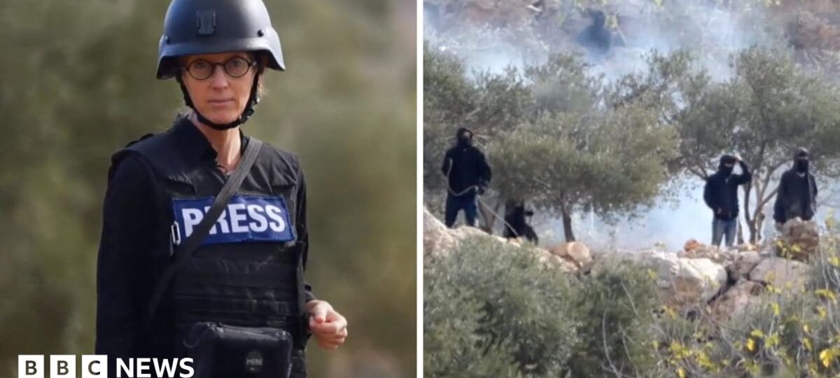 Israeli settlers attack Palestinians in West Bank during olive harvest