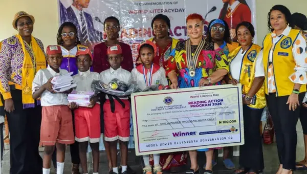 Lagos state model school win world literacy day debate