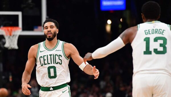 Paul George credits ‘MVP’ Jayson Tatum for taking Celtics home vs. Nets