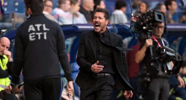 Atletico Beat Levante, Move Top Above Barcelona