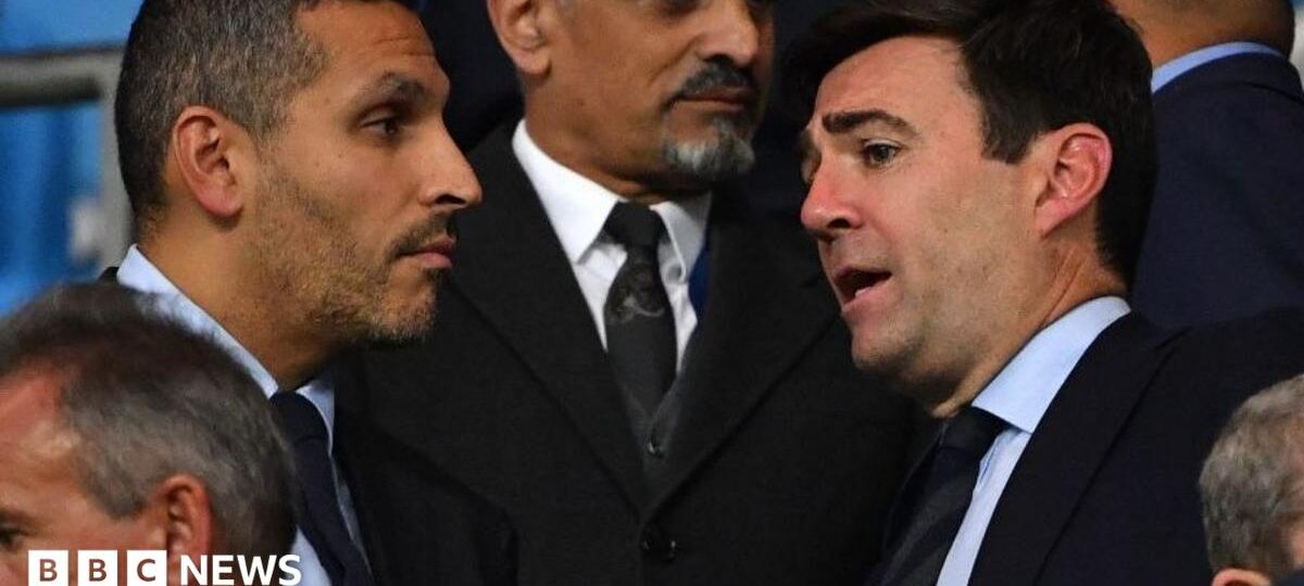 Burnham's Man City comments 'completely out of touch', Tories say
