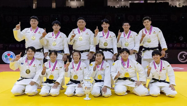 Judo: Japan reclaim mixed team world title with eighth gold in Baku