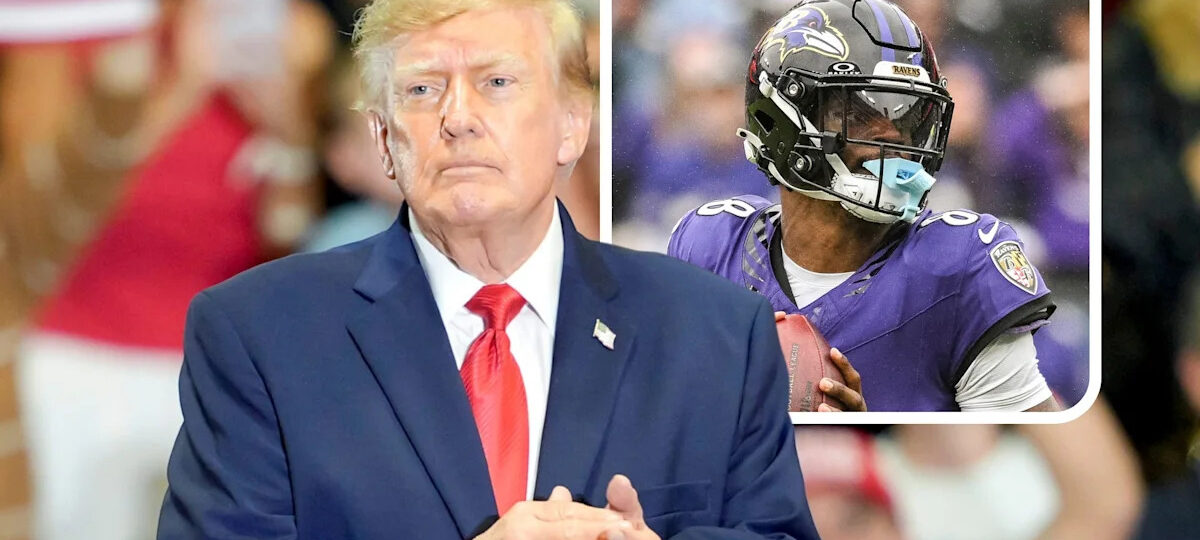 ‘He is some player’: President Trump praises Lamar Jackson