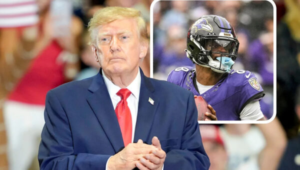 ‘He is some player’: President Trump praises Lamar Jackson