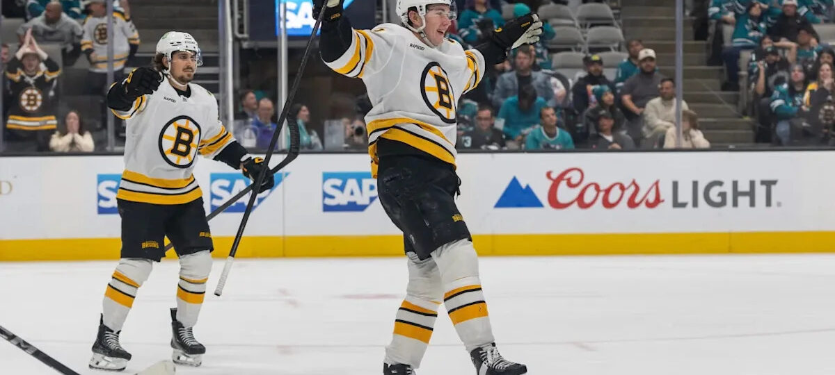 Bruins vs. Sharks Takeaways: Boston’s Offense Comes Through in Road Win