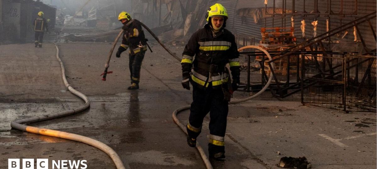 Zelensky condemns 'vile' large-scale Russian attacks that killed 15